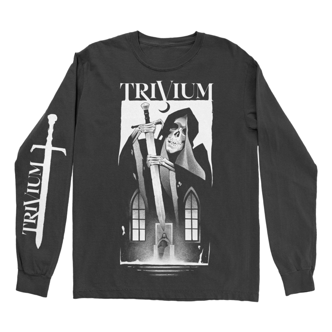 Skeleton Sword Long Sleeve Tee