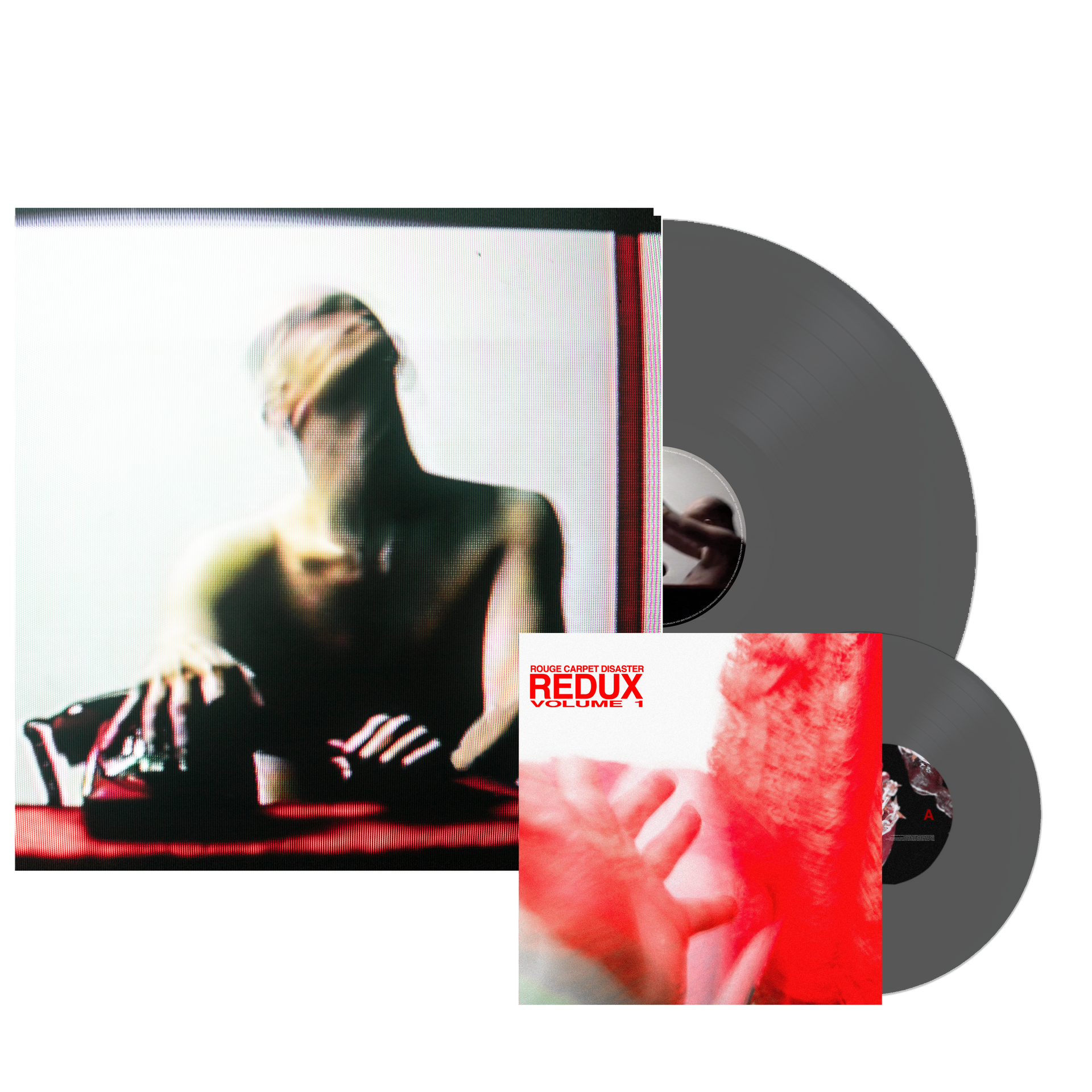 邦楽 RED CARPET / DEMO CD Rouge Carpet Disaster (Redux) Black Ice LP + Bonus 7” Vinyl