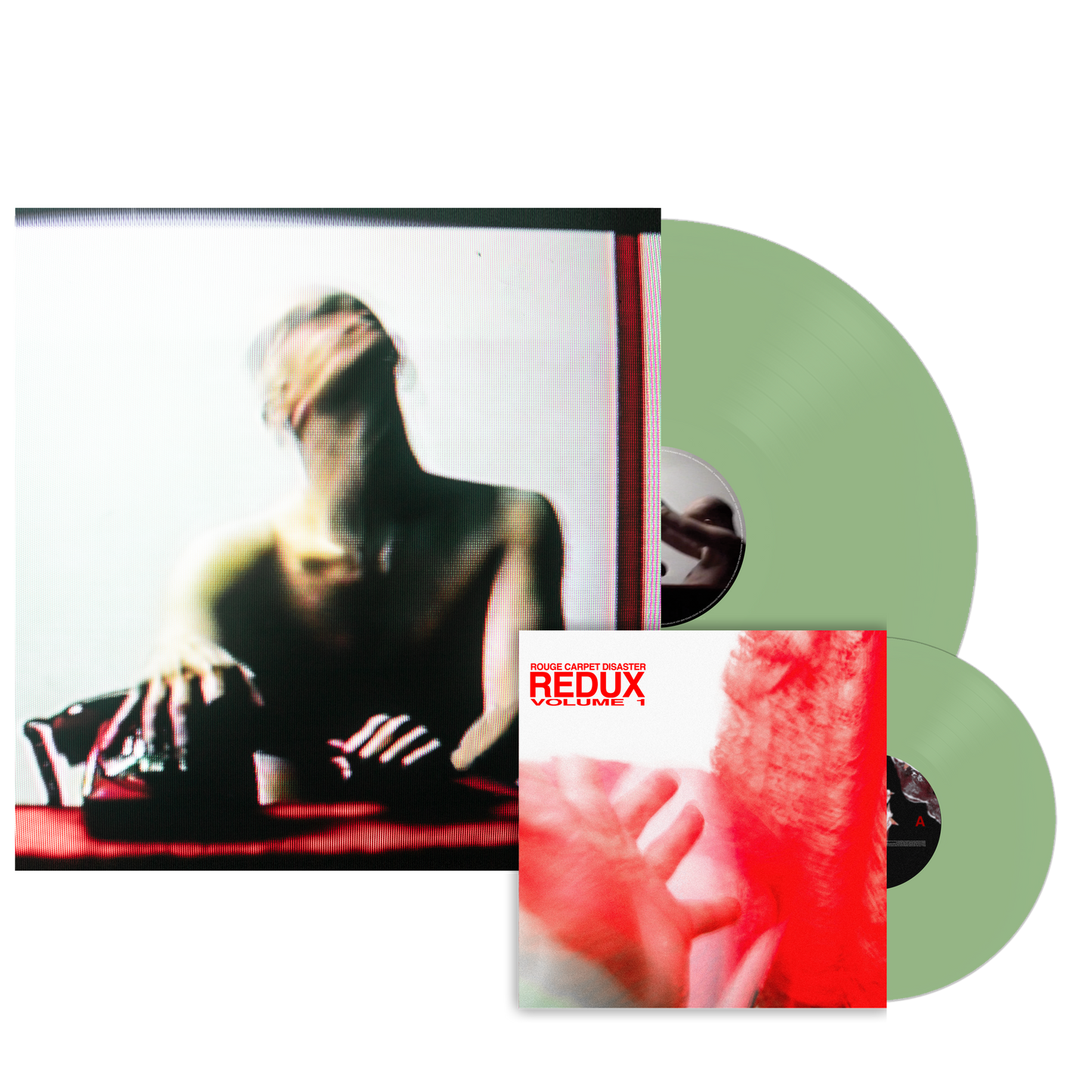 Rouge Carpet Disaster (Redux) Glow In The Dark LP + Bonus 7” Vinyl