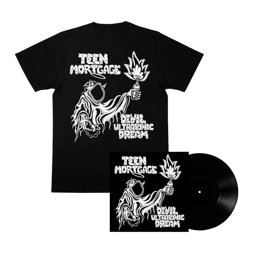 Devil Ultrasonic Dream Vinyl + Devil Ultrasonic Dream T-Shirt Bundle