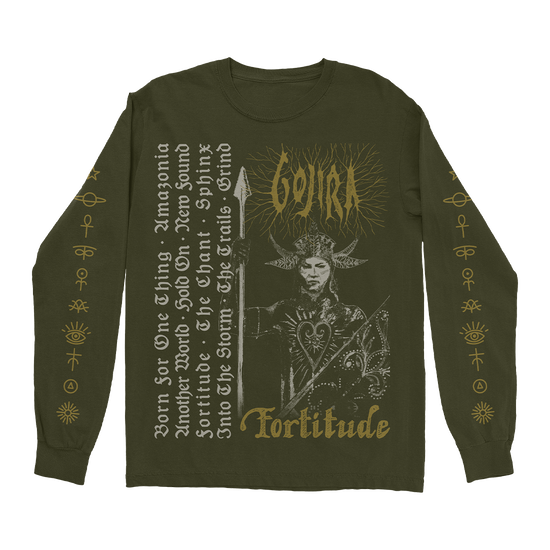 Fortitude Tracklist Long Sleeve T-shirt S Only Fortitude Tracklist Long Sleeve T-shirt S Only