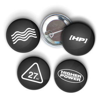 HP Logo Button 4 Pack ONLY