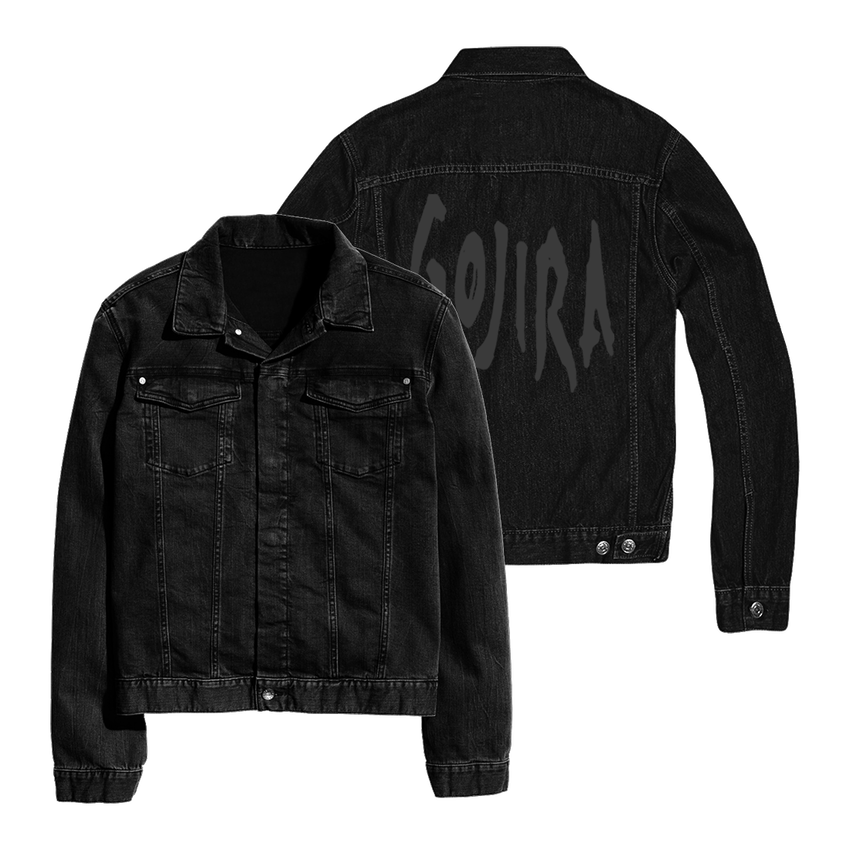 Logo Denim Jacket (S) | Roadrunner Records US Official Store Logo Denim Jacket (S) | Roadrunner Records US Official Store