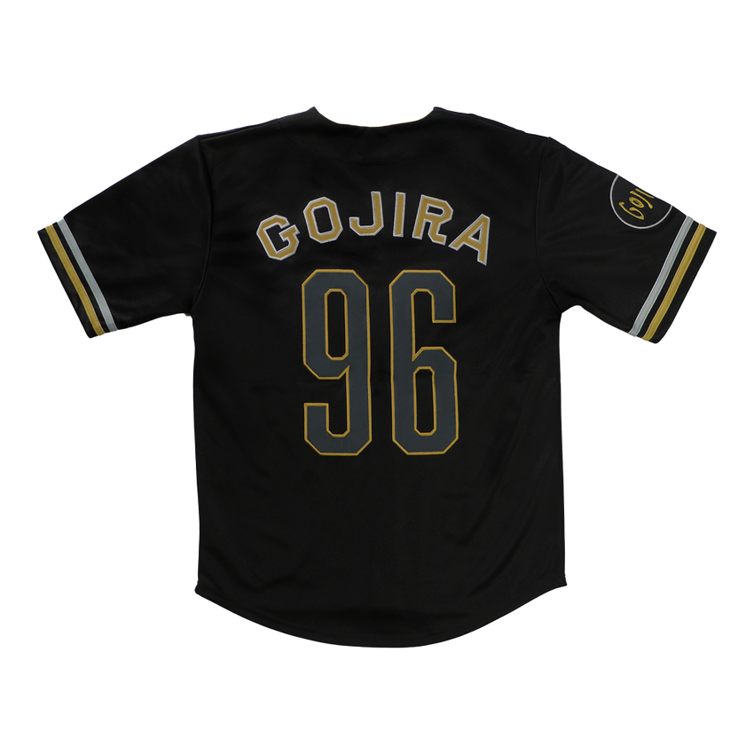 Gojira 96 Baseball Jersey (Black) (L)